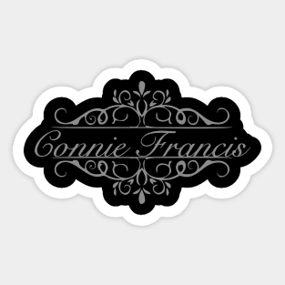 Nice Connie Francis Sticker